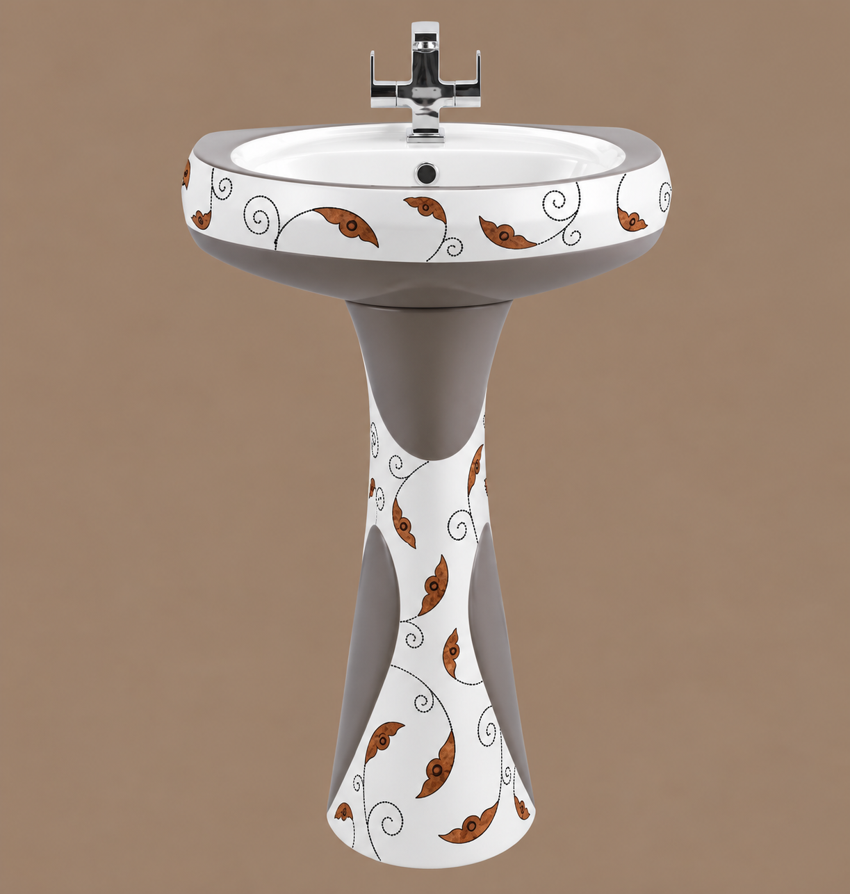 Sonet RP-1066, washbasin with pedestal